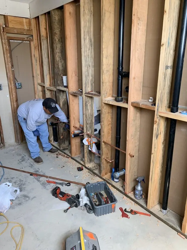 Commercial rough-in plumbing for Gas Line Repair in Madison Heights
